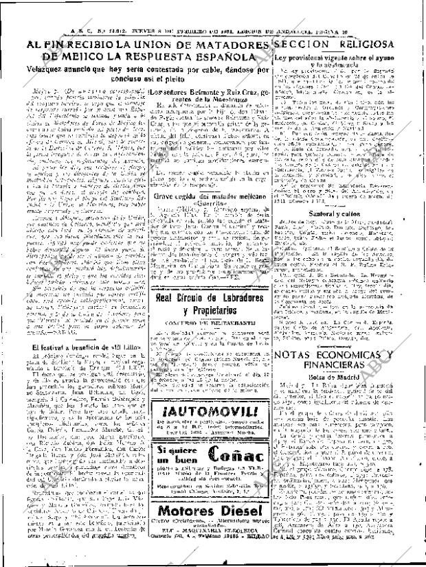 ABC SEVILLA 08-02-1951 página 10
