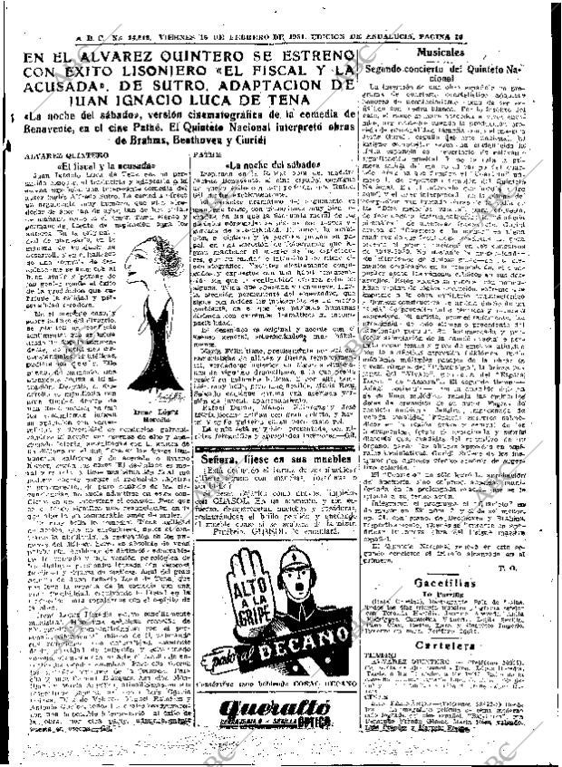 ABC SEVILLA 16-02-1951 página 13