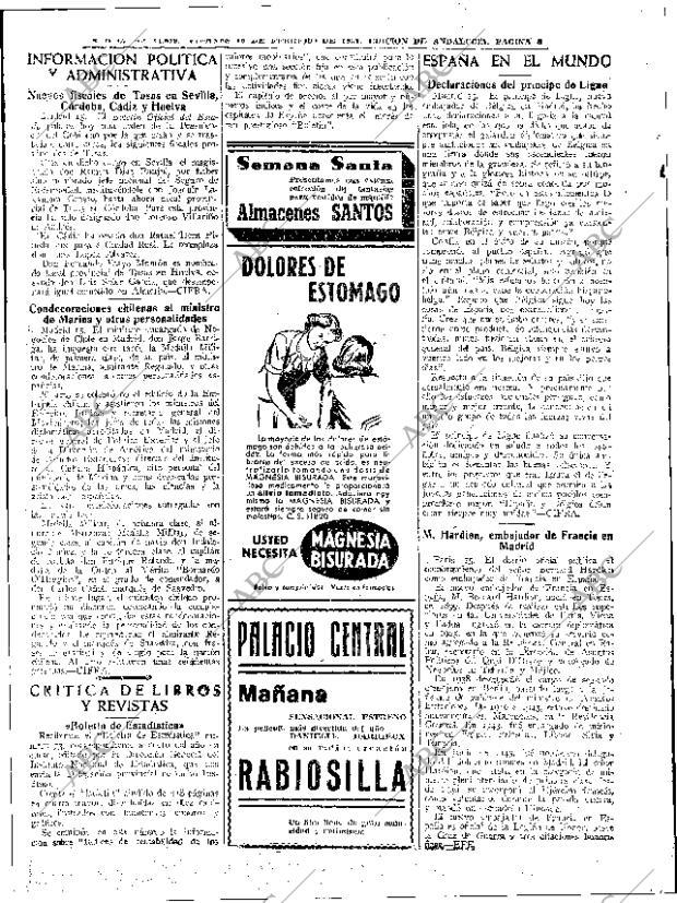 ABC SEVILLA 16-02-1951 página 8