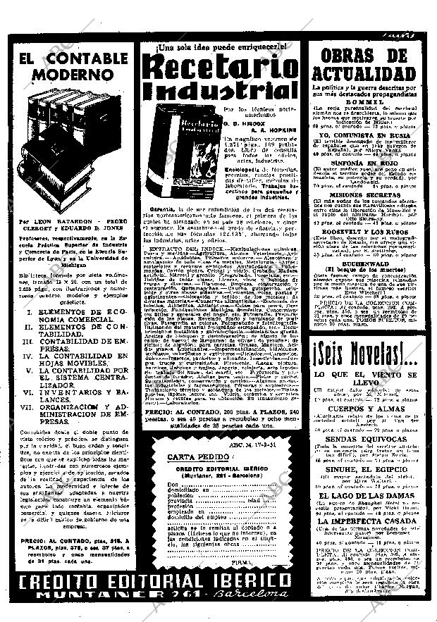 ABC MADRID 17-02-1951 página 36