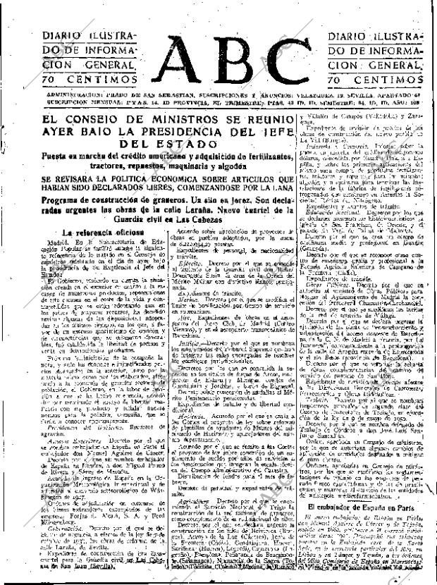 ABC SEVILLA 17-02-1951 página 3