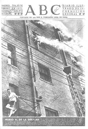 ABC MADRID 22-02-1951 página 1