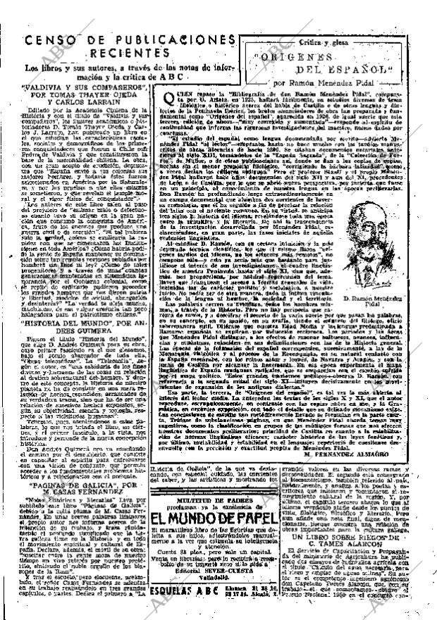 ABC MADRID 22-02-1951 página 15