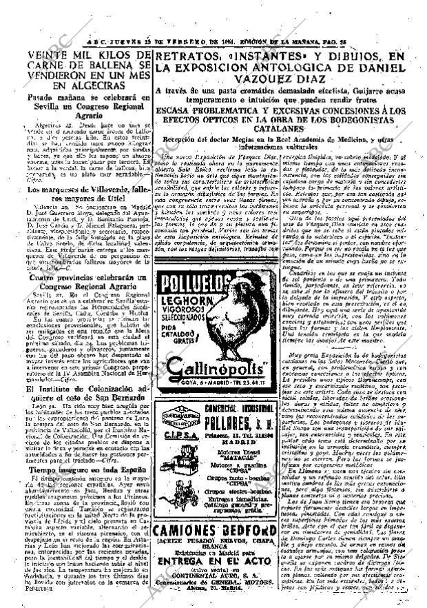 ABC MADRID 22-02-1951 página 25