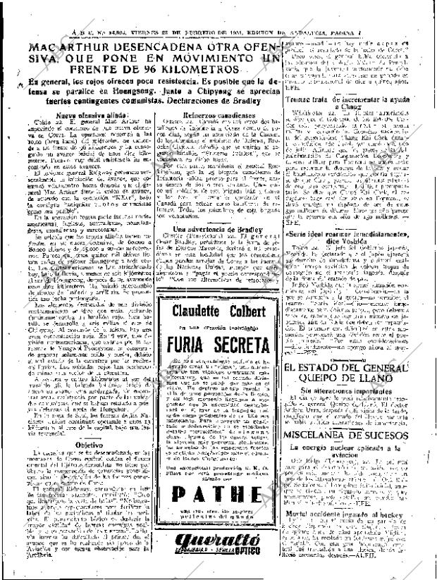 ABC SEVILLA 23-02-1951 página 7