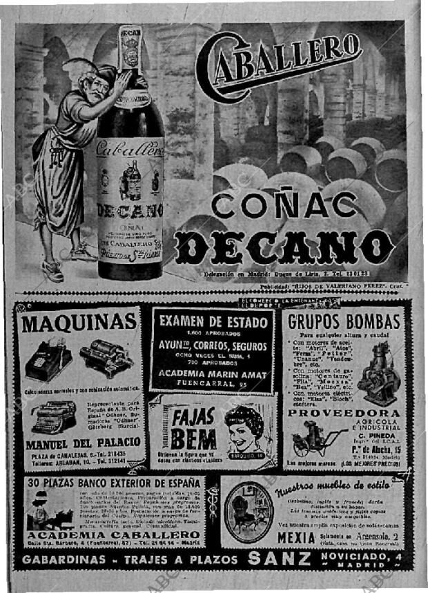 ABC MADRID 27-02-1951 página 10