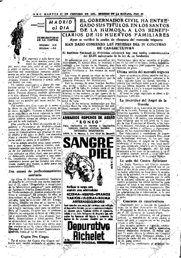 ABC MADRID 27-02-1951 página 23