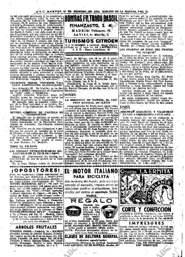 ABC MADRID 27-02-1951 página 35