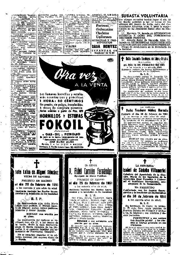 ABC MADRID 27-02-1951 página 38