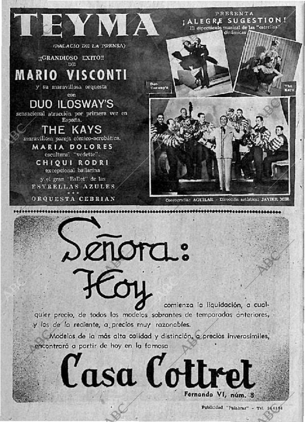 ABC MADRID 27-02-1951 página 6