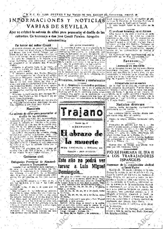 ABC SEVILLA 01-03-1951 página 15