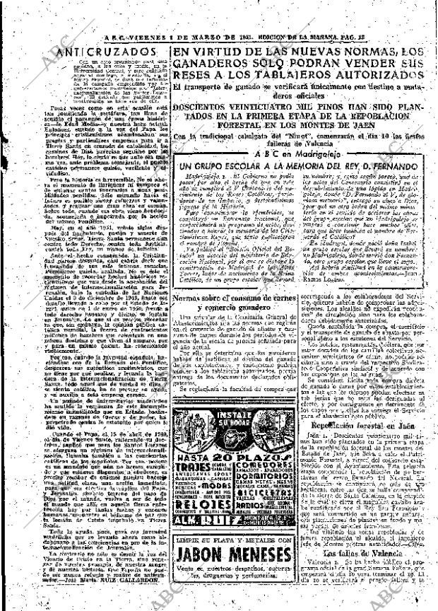 ABC MADRID 02-03-1951 página 13