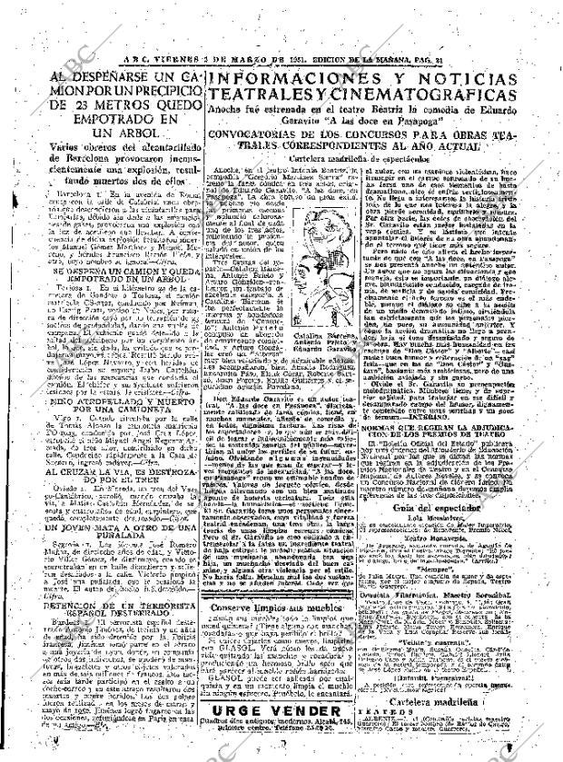 ABC MADRID 02-03-1951 página 21