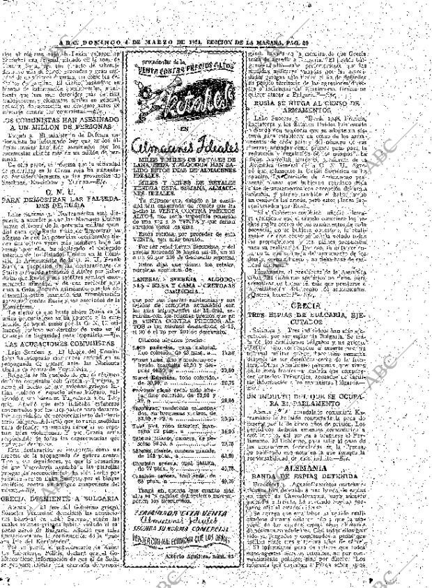 ABC MADRID 04-03-1951 página 20