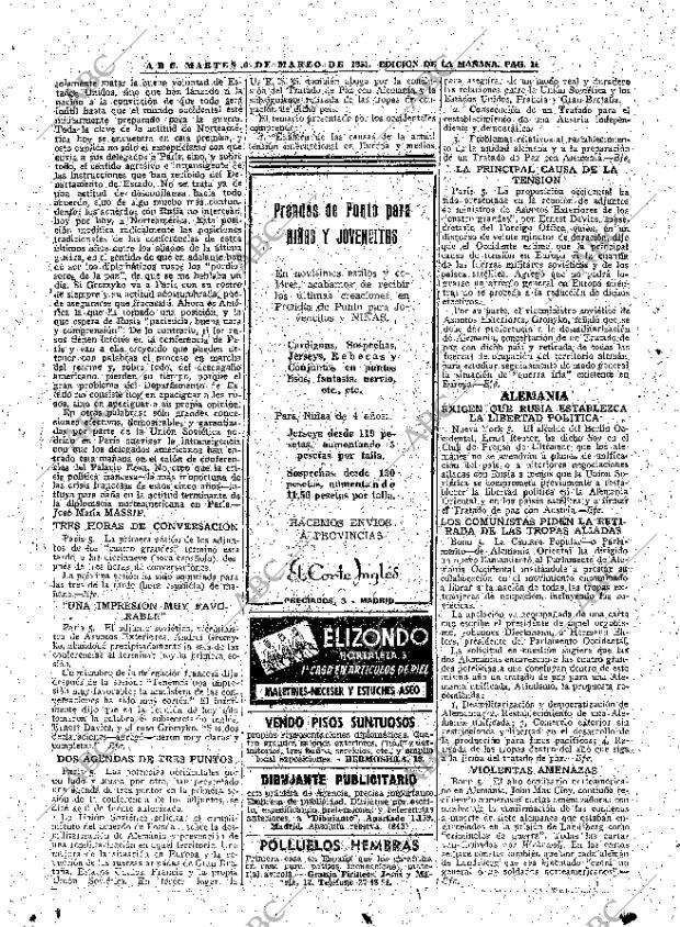 ABC MADRID 06-03-1951 página 16