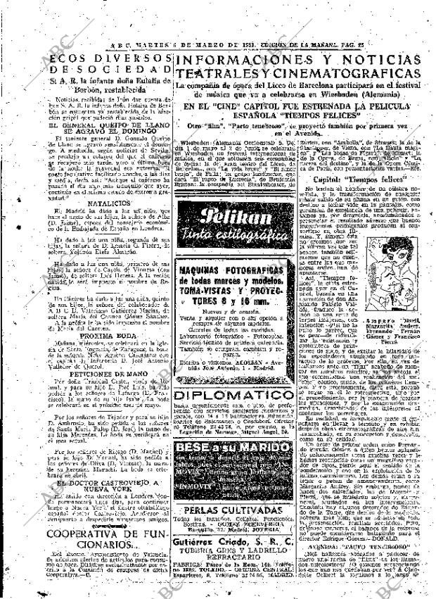 ABC MADRID 06-03-1951 página 25
