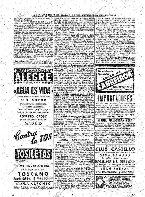 ABC MADRID 06-03-1951 página 28