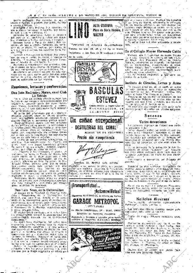 ABC SEVILLA 06-03-1951 página 14