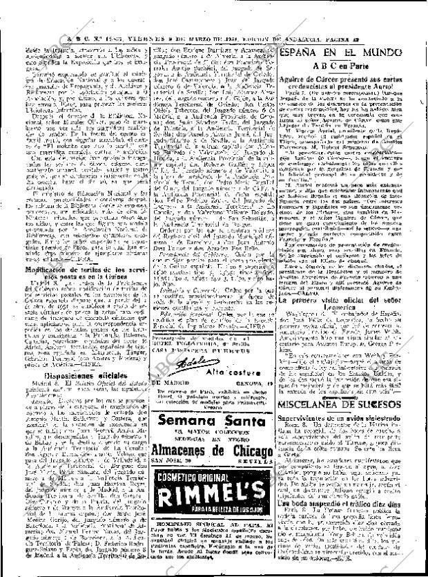 ABC SEVILLA 09-03-1951 página 12