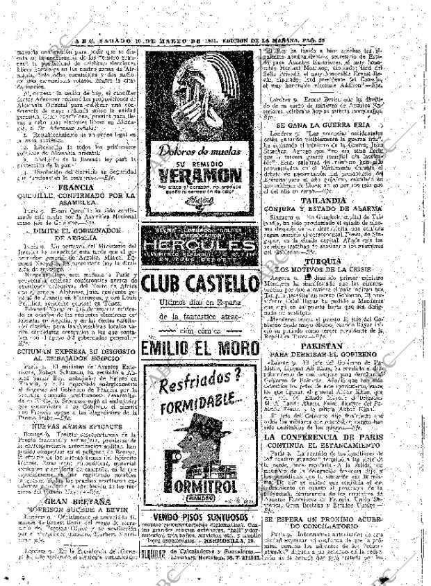 ABC MADRID 10-03-1951 página 20