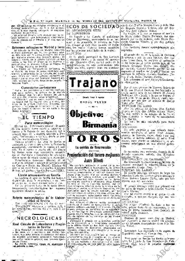 ABC SEVILLA 13-03-1951 página 12