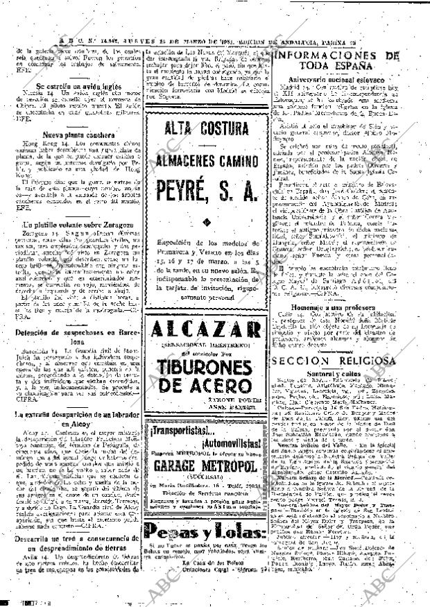 ABC SEVILLA 15-03-1951 página 18