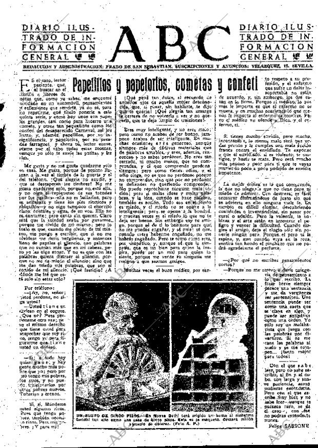 ABC SEVILLA 15-03-1951 página 3