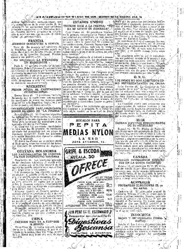 ABC MADRID 17-03-1951 página 20