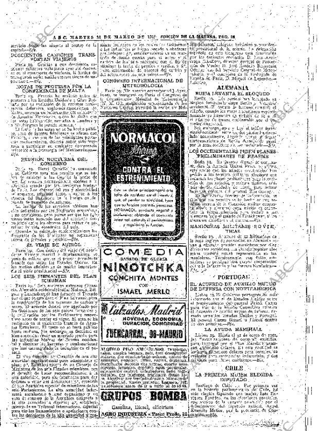 ABC MADRID 20-03-1951 página 20