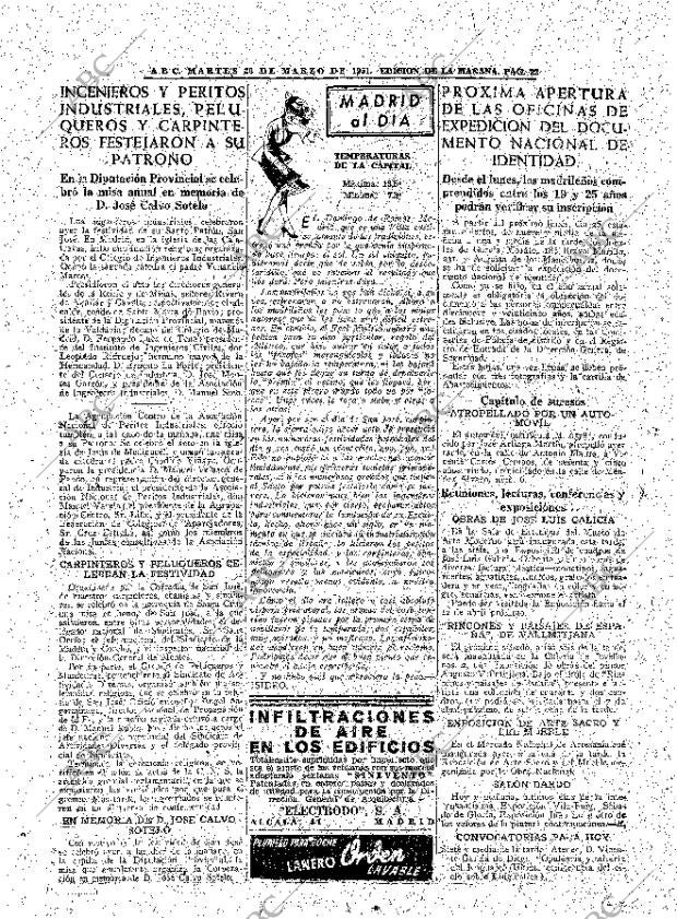 ABC MADRID 20-03-1951 página 22