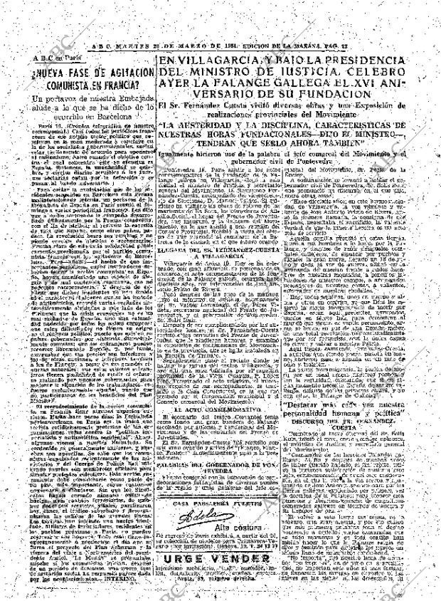 ABC MADRID 20-03-1951 página 23