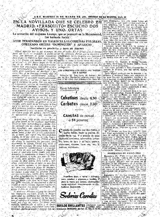 ABC MADRID 20-03-1951 página 27