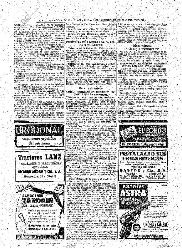 ABC MADRID 20-03-1951 página 28