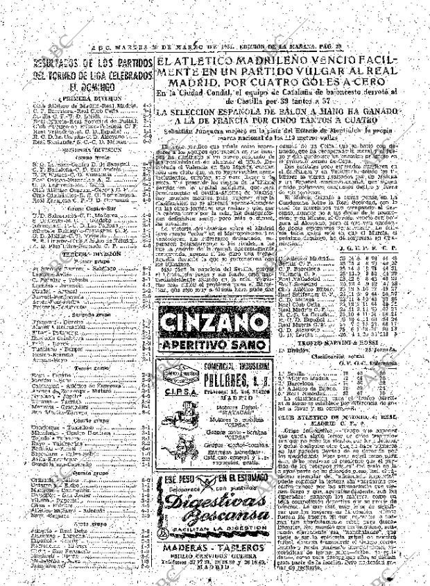 ABC MADRID 20-03-1951 página 29