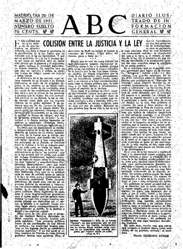ABC MADRID 20-03-1951 página 3