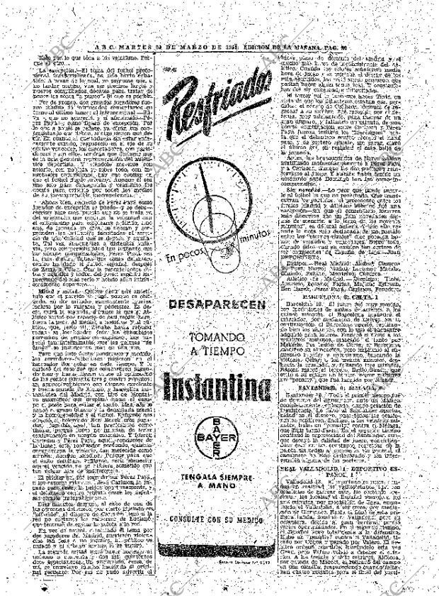 ABC MADRID 20-03-1951 página 30