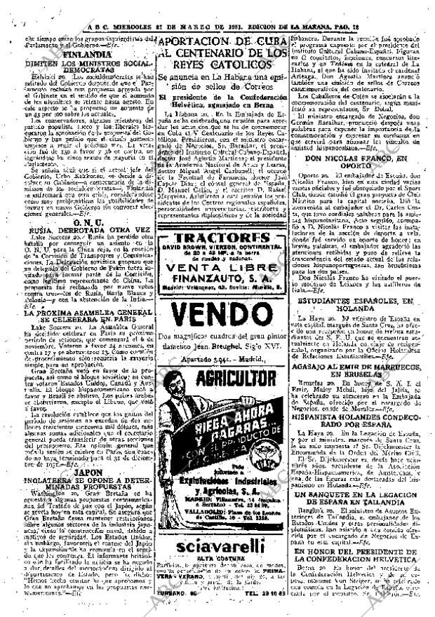 ABC MADRID 21-03-1951 página 12