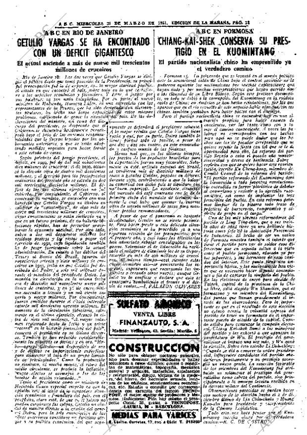 ABC MADRID 21-03-1951 página 13