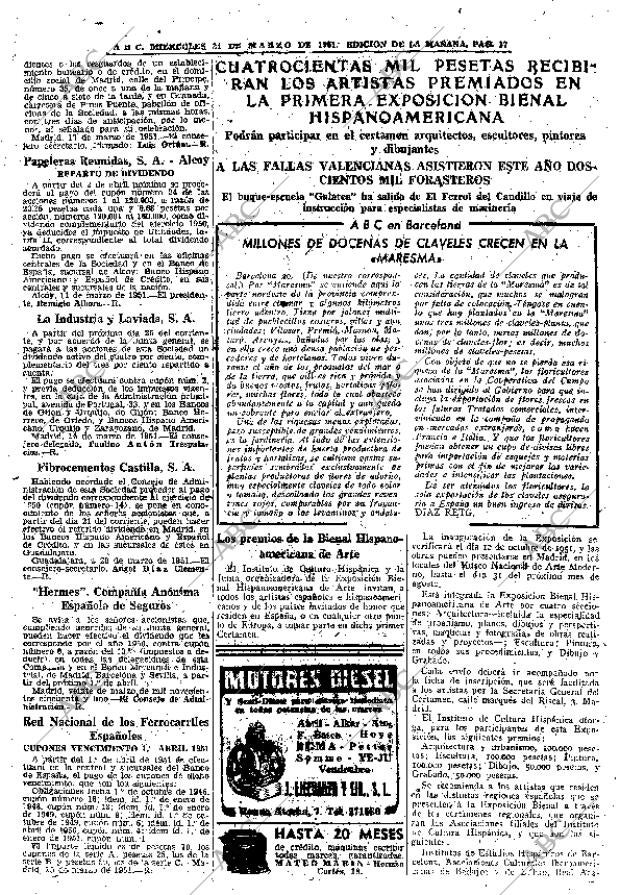 ABC MADRID 21-03-1951 página 17
