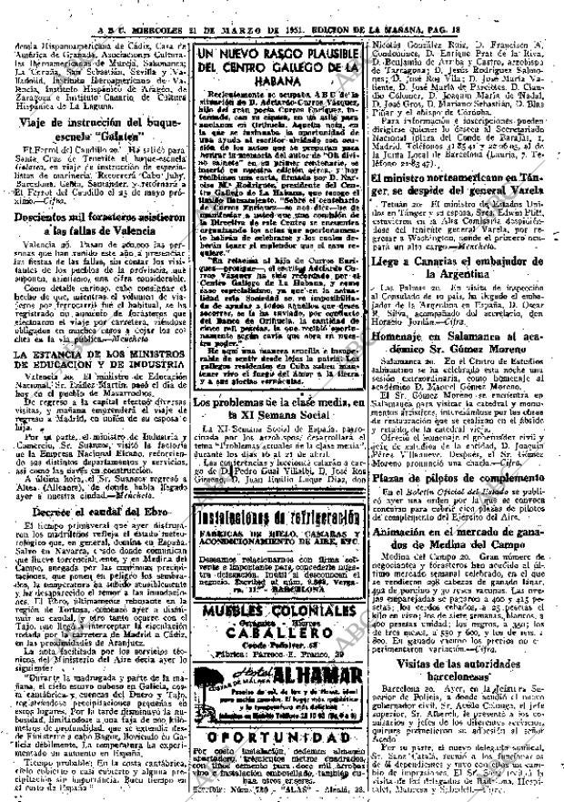 ABC MADRID 21-03-1951 página 18