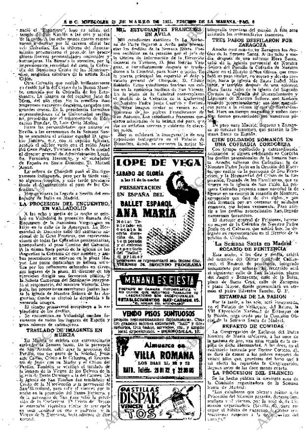 ABC MADRID 21-03-1951 página 8