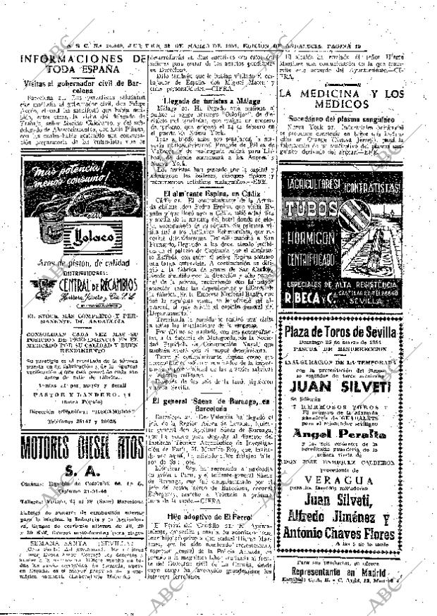 ABC SEVILLA 22-03-1951 página 18