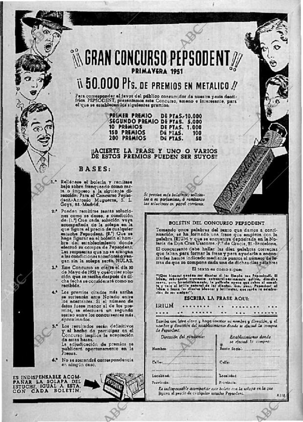 ABC MADRID 25-03-1951 página 10