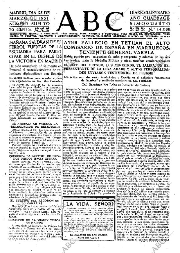 ABC MADRID 25-03-1951 página 15