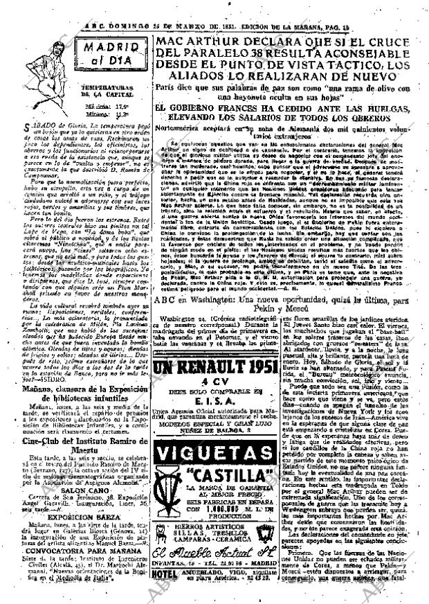 ABC MADRID 25-03-1951 página 19