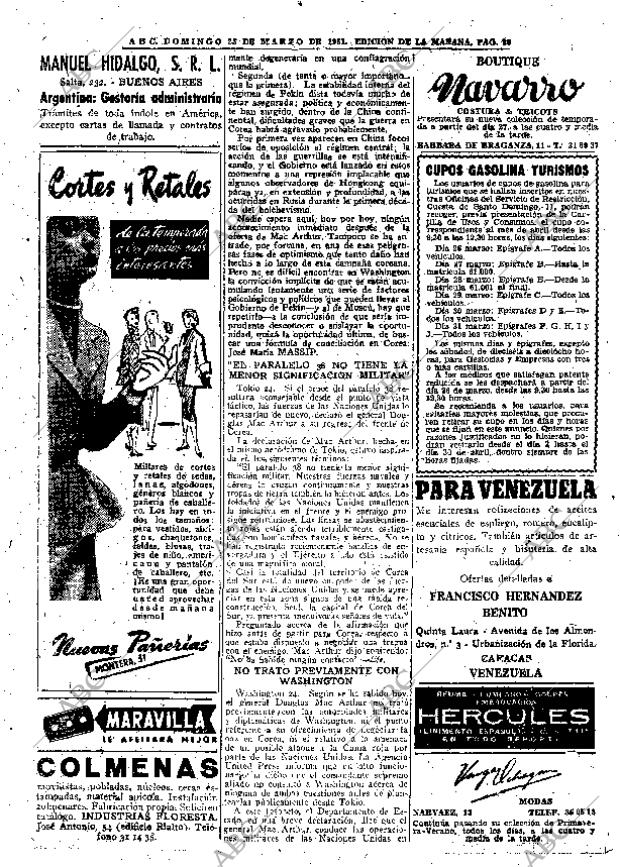 ABC MADRID 25-03-1951 página 20