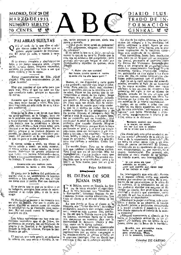 ABC MADRID 28-03-1951 página 3