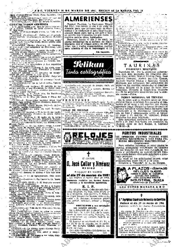 ABC MADRID 30-03-1951 página 19