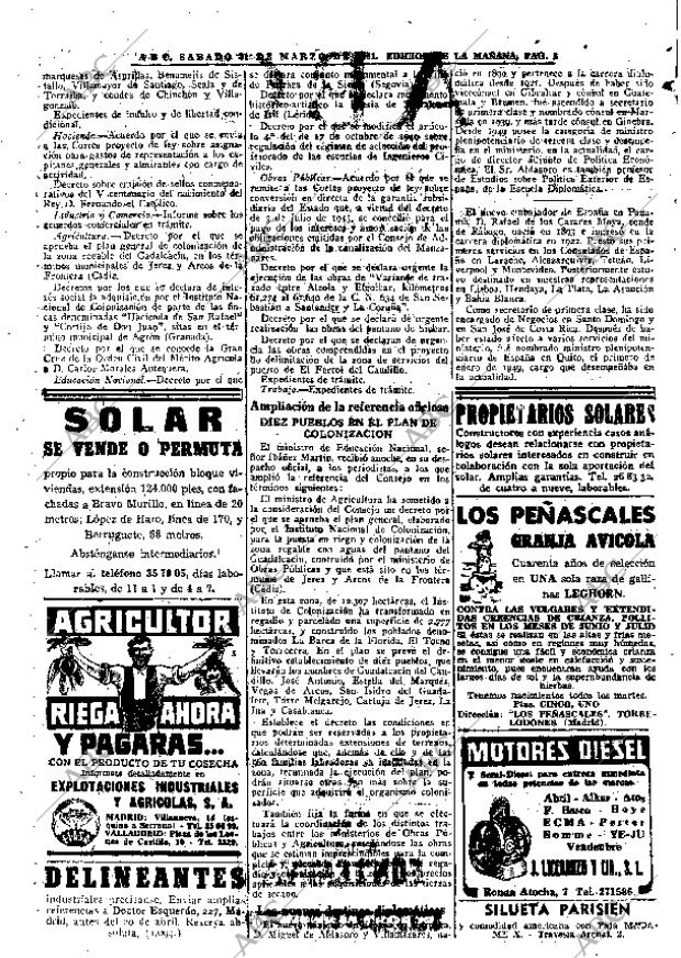 ABC MADRID 31-03-1951 página 8