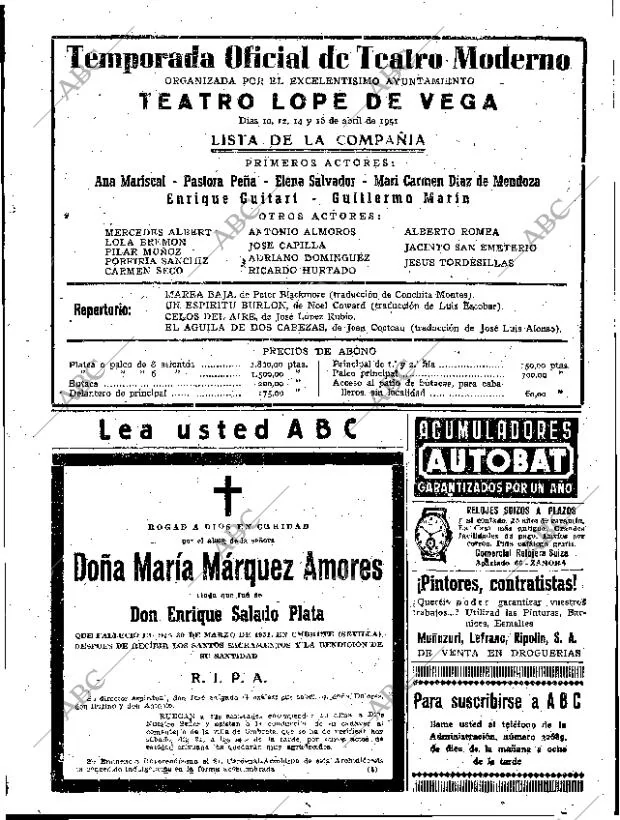 ABC SEVILLA 31-03-1951 página 23